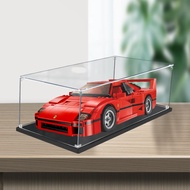 Lego 10248 Ferrari F40 Transparent Display Box | Popmart Labubu Zimomo Collection Box | Sports Car M