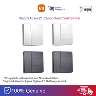 Aqara Z1 Canon Smart Wall Switch Homekit Zigbee 3.0 Neutral/ No Neutral