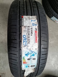 ยาง 215/55 R16 ALLIANCE 030EX AL30 97V ปี24 ผลิตจากญี่ปุ่น
