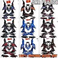 (ALL JENIS) RSX150 MAGIC BOY BODY COVER SET WINNER-X VIETNAM COVER SET RSX150 100%ORIGINEL