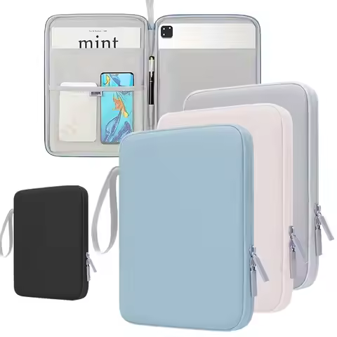 Tablet Bag Waterproof PU Tablet Sleeve Cover For Apple iPad Air Pro Samsung Xiaomi Huawei Honor 10.9