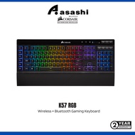 Corsair K57 RGB Wireless + Bluetooth Gaming Keyboard w/ SLIPSTREAM - Rubber Dome Switch CH-925C015-N
