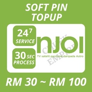 NJOI Soft Pin Topup RM 30 ~ RM 100