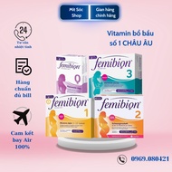 Femibion pregnancy supplement No. 0,1,2,3, European domestic product, full bill