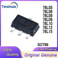 1-5PCS CJ78L05 78L06 78L08 78L09 78L10 78L12 78L15 SOT89 Three end voltage regulator