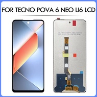 6.78 IPS LCD For Infinix Tecno Pova 6 Neo LCD Display with touch screen Digitizer Assembly For Tecno