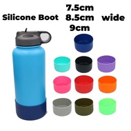 Silicone Tumbler Boot for Flask Sleeve Bottle Flask Protector 7.5cm 8.5cm 9cm Tumbler Accessory