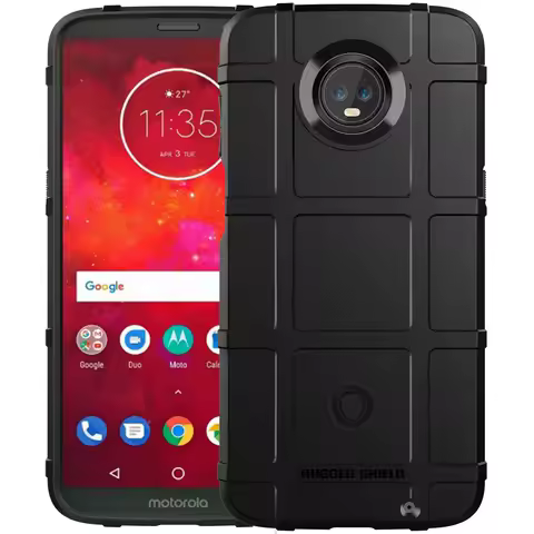 Armor Shield Cases For Moto Z3 Force Anti Knock Silicone Cover for moto z3play z3 Heavy Duty Shockpr