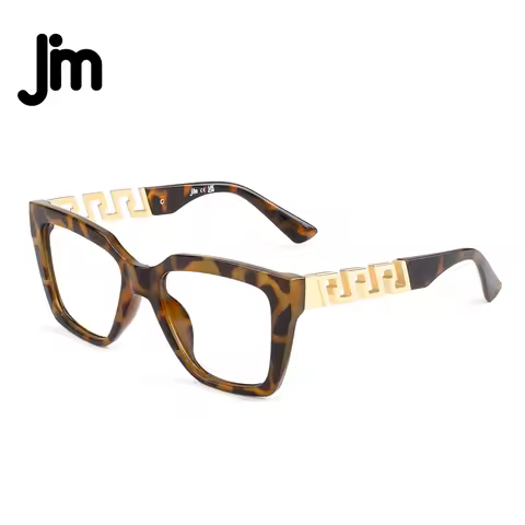 JM 1 PCS Oprah Style Reading Glasses for Women, Oversized Fashion Blue Light Blocking Computer Reade