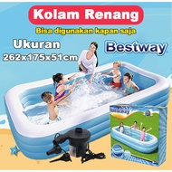 kolam renang anak jumbo murah #54006 / kolam renang bayi bestway / kolam renang anak karet jumbo / k