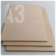 (25 Sheets) Kraft Liner 500 Gsm Samson Paper/ Size A3 29.7 cm X 42 cm