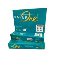 PaperOne 1 Rim Kertas A4 / F4 75 Gram | A4 / F4 80 Gram  - 1 Rim isi 500 Lembar