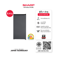 SHARP ตู้เย็นประตูเดียว Mini-elegant Freezer 5.3 - 6 คิว สีเทาเข้ม /สีเงิน รุ่น SJ-F15ST-DK SJ-F15ST