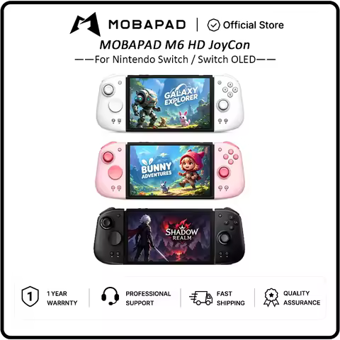 MOBAPAD M6 Gemini 2 Controller For Nintendo Switch OLED Joypad with Hall Joystick Console for Switch