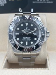 [SOLD OUT] 二手 USED  ROLEX 勞力士 DEEP SEA 126660 黑色 2020年2月 全套 FULL SET
