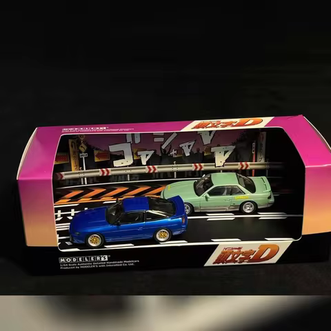 Hi-story 1/64 Modeler's Initial D Twin Car Set Collection Gift Scale Model Car
