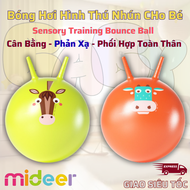 Bóng Hơi Hình Thú Nhún Cho Bé Mideer Sensory Training Bounce Ball