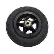 Electric scooter wheels 6X1 1/4 with plastic rims suitable for electric scooter wheel replacement