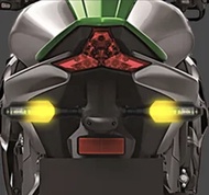 Đèn xinhan nhấp nhấy đèn tín hiệu đèn audi đèn nước chảy LED ZXD-94-F (Flashing) (1 cặp) dành cho mọ