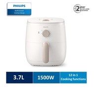 Philips 3.7L Compact Airfryer 1500W HD9100/20 - Fry Roast Grill Bake Reheat, Rapid Air Technology