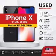 IP X Refurbished Used Smartphone 64GB 256GB Second Hand Phone Malaysia Delivery COD Installment Avai