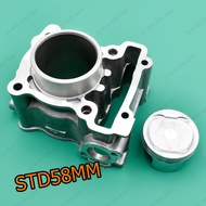 ชุดเสื้อสูบ NMAX/NMAX155 AEROX155 R15-155 all new MT15 เดิม 58มิล 62มิล 63มิล ครบชุด พร้อมใช้งานได้ 