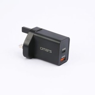 Omars 雙口PD+QC快速充電器/ 充電器/ 火牛/ 高速充電