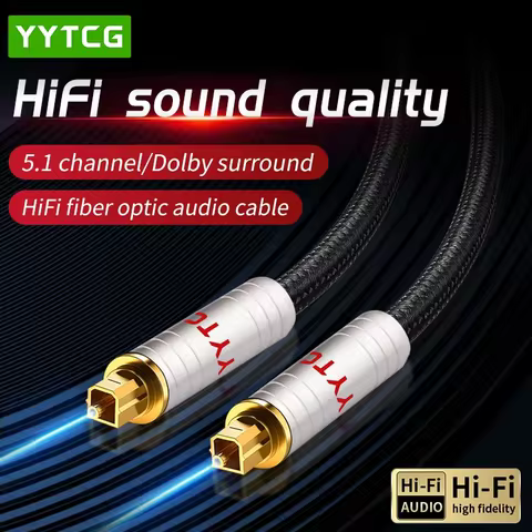 Toslink Digital Cable Audio Cable Digital Fiber Speaker Line TV Subwoofer Blu-ray XBOX DVD CD Mini D