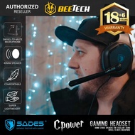 SADES Cpower multi-platform mobile gaming console PC gaming headset