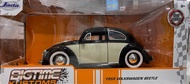 Jada 1959 Volkswagen Beetle - Black/Cream 1:24 scale Bigtime Kustoms