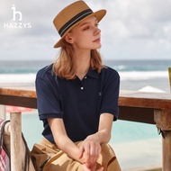 Hazzy's Haggis polo shirt for men and women, fashionable casual short sleeved T-shirt, loose top, tr