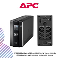 APC BR650MI Back UPS Pro BR 650VA, 6 Outlets, AVR, LCD Interface