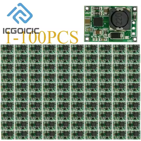 1-100PCS TP5100 1S/2S Lithium Battery Charger Module – 4.2V/8.4V, 2A Max, for 18650 Solar Input Sing