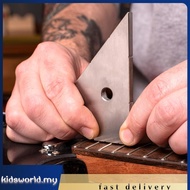 [kidsworld.my] Guitar Fret Leveller Fret Kisser Fret Leveling Tool Stainless Steel Fret Crowning Too