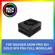 FSP DAGGER 650W PRO 80+ GOLD SFX PSU FULL MODULAR