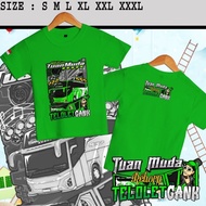 T-shirt/ Distro T-shirt Young Man Bus mania Telolet basuri Viral tik tok Boys and Girls size S, M, L