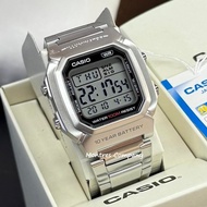Montres Company 香港註冊公司(33年老店) 卡西歐 CASIO 不鏽鋼錶帶 不鏽鋼 三摺錶扣 10年電池壽命 100米防水 W800 W800HD W-800 W-800HD W-80