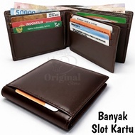Men's Leather Wallet 100% Original Genuine Garut Leather Wallet for Men Leather Wallet for Men
