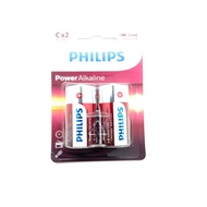 Philips Batteries Battery Cell C Longlife or Alkaline R14L/ LR14 / R14