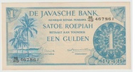 Uang Kuno Indonesia 1 Gulden Rupiah Tahun 1946 Seri Federal UNC