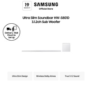 Samsung HW-S801D Ultra Slim Soundbar 3.1.2ch Sub Woofer