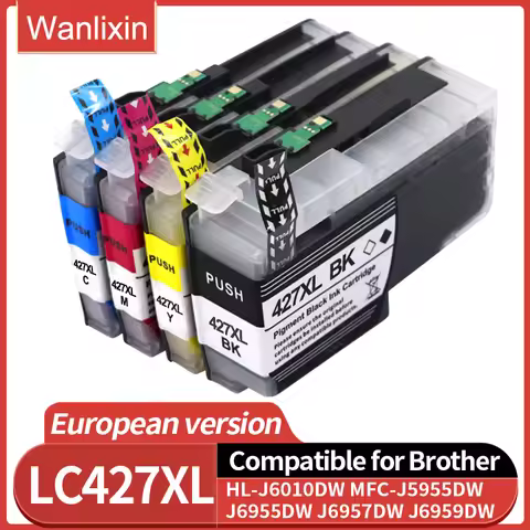 EU. LC427 LC427XL Compatible Ink Cartridge For Brother HL-J6010DW MFC-J5955DW MFC-J6955DW MFC-J6957D