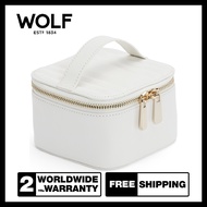 กล่องเก็บเครื่องประดับ Maria Zip Jewellery Cube (White)