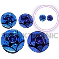 MESIN Titanium Coin Cover for Ninja R RR Engine SS ZX Grade 5KR