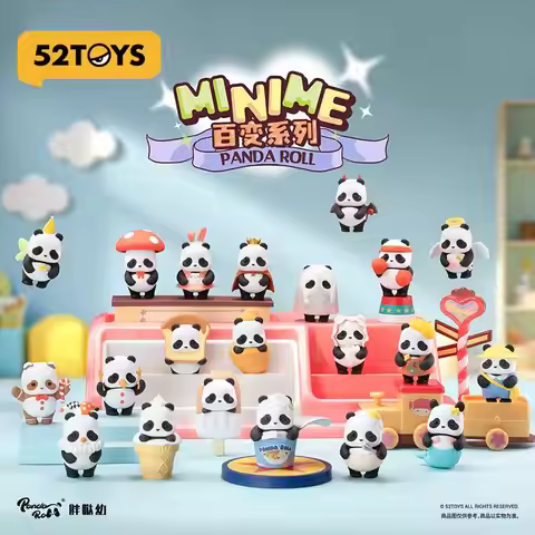 Genuine 52toys PandaRoll Fat Baby Minimum Versatile Series Blind Box Mini Cute Grain Trendy Play Gir