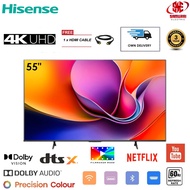 Hisense 4K UHD Smart LED TV With Voice Control 55" 55A6Q