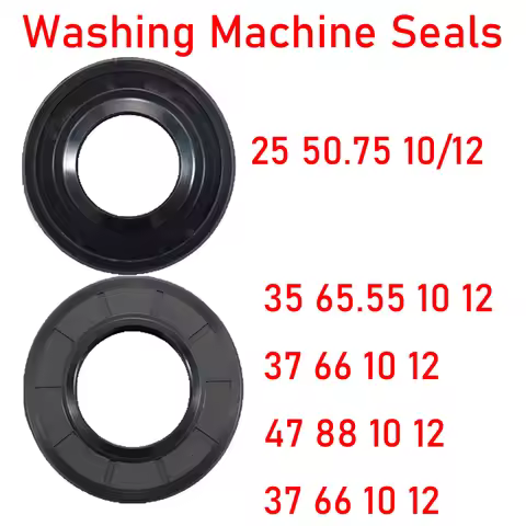 1PC Drum Washing Machine Water Oil Seal Repair Part Kit 37*66*10/12 47*88*10/12 25*50.75*10/12 35*65