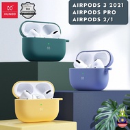 XUNDD LEINO Airpods 3 / Airpods Pro  / Airpods 1 2 Case Soft TPU PC Shockproof Airbag Full Protectiv