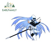 EARLFAMILY 13cm x 7.6cm Akame Ga Kill Esdeath Car Sticker Air Conditioner Aquaflask Waterproof Amusi