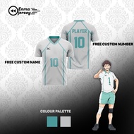 ENMA Jersey Anime Haikyu Aoba Johsai Highschool White